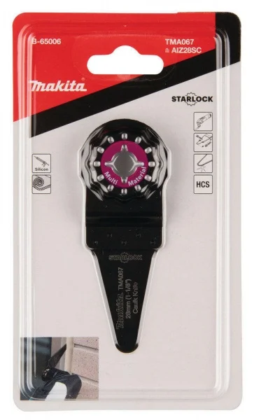 Makita b-65006 tma067 lama per utensile multifunzione starlock per materiali isolanti - dettaglio 2