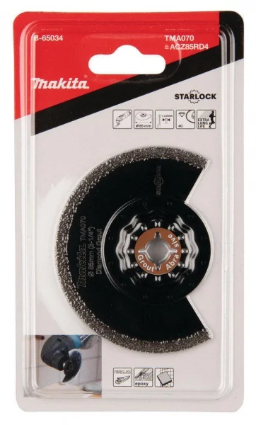 Makita b-65034 tma070 lama diamantata abrasiva per utensile multifunzione starlock - dettaglio 2