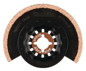 Makita b-65040 tma071 lama abrasiva per utensile multifunzione starlock per piastrelle - dettaglio 1