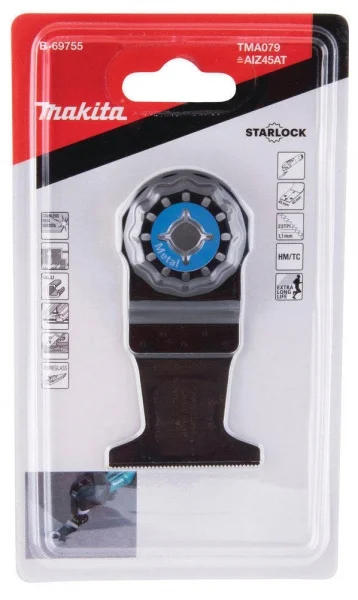 Makita b-69755 tma079 lama per utensile multifunzione starlock per metallo - dettaglio 2