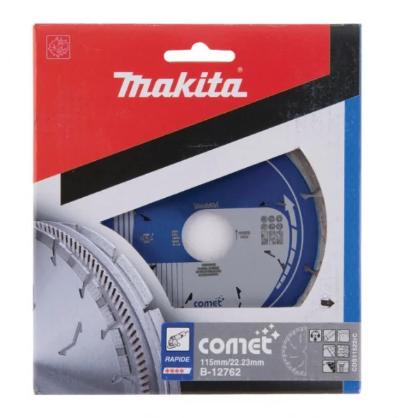 Makita comet Rapide disco diamantato con fori di raffreddamento - dettaglio 3