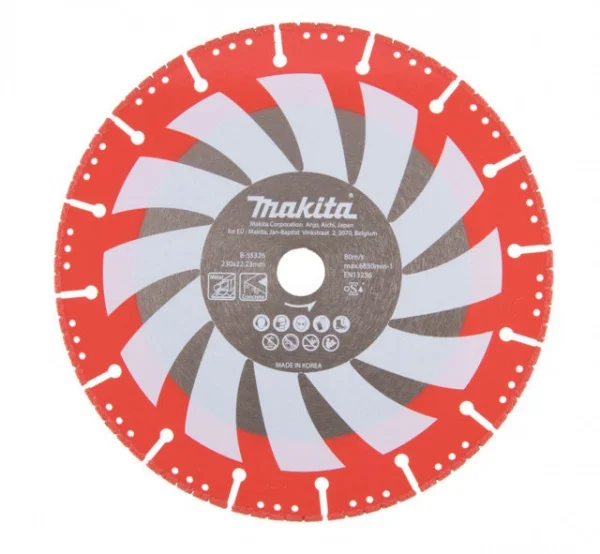 Makita b-55326 rescue disco diamantato 230 mm per operazioni di recupero - dettaglio 1