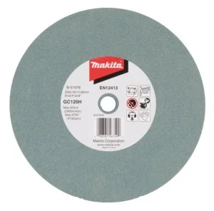 Makita b-51976 gc120h disco abrasivo per mola da banco 205 mm per metallo non ferroso - dettaglio 1