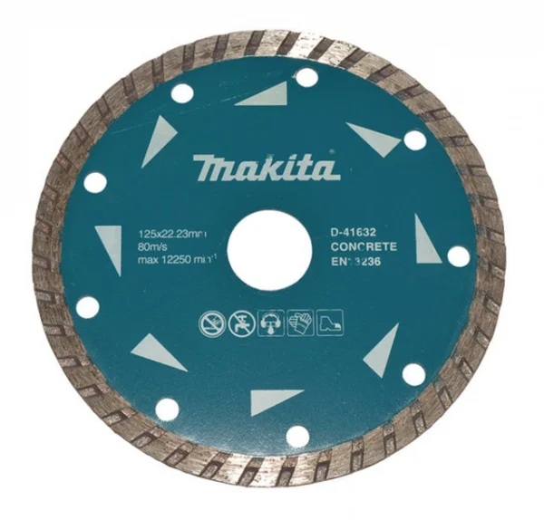 Makita disco diamantato a corona continua per calcestruzzo a secco - dettaglio 1