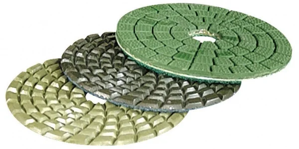 Makita d-15805 set mole diamantate per marmo ad umido 8 pz. - dettaglio 1