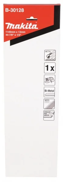 Makita b-30128 lama a nastro 1140x13 mm per metalli ed acciaio inox - dettaglio 3