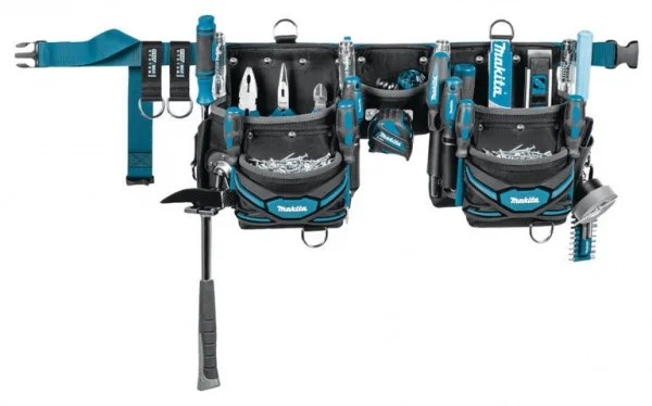 Makita e-05169 cintura portautensili a tre tasche - dettaglio 2