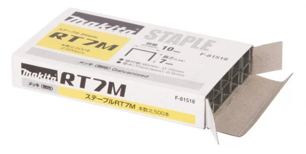 Makita graffette tipo rt in acciaio zincato 2.500 pz. - dettaglio 2