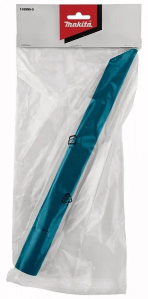 Makita 198990-0 bocchetta per fessure lunga blu per aspiratori 28 mm - dettaglio 3