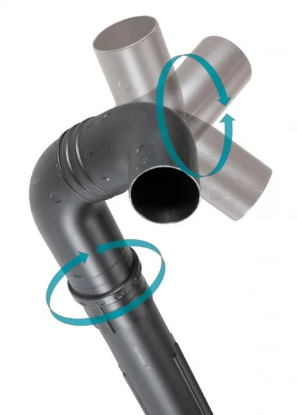 Makita 191b03-8 set di bocchette per pulizia grondaie - dettaglio 4