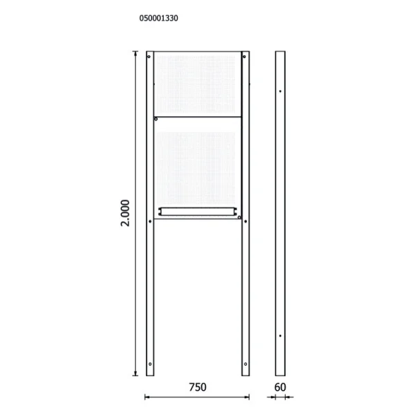 Beta rsc50 2.0 kpf kit pannelli forati per arredamento officina 050001310 - dettaglio 2