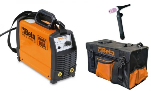Beta 1860BHT/KT Kit saldatrice ad inverter MMA e TIG 160 A con torcia - 018600680