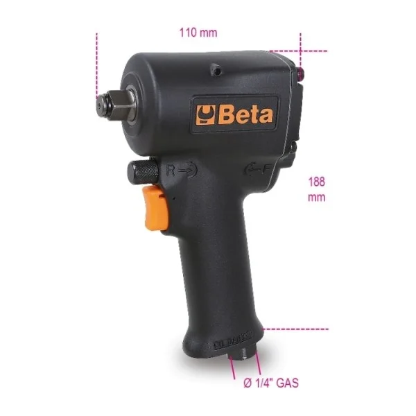 Beta 1498lt/12-24 + 1927xm kit avviatore auto con avvitatore ad impulsi pneumatico 014980954 - dettaglio 8