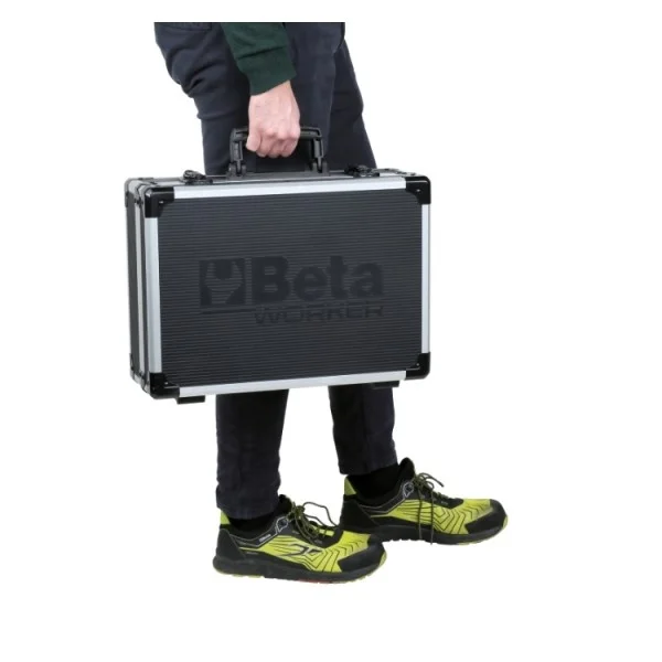 Beta BW 2056E 12V/19P Valigia portautensili con assortimento 147 Pz. ed avvitatore 12 V - 020566022