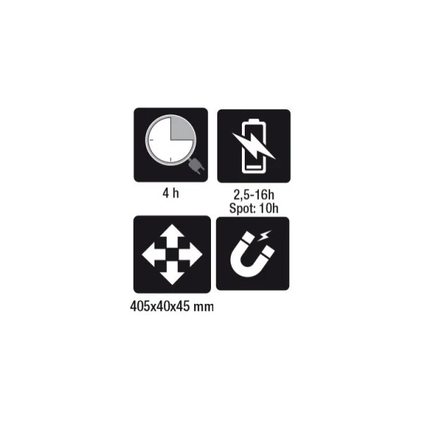 Beta 1838am lampada led ricaricabile snodata per ispezione 018380400 - dettaglio 8