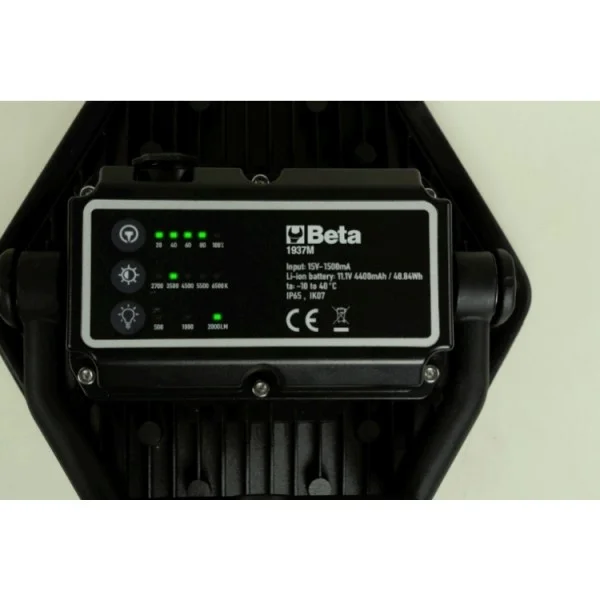 Beta 1837m faretto led colour match ricaricabile per controllo colore 018370450 - dettaglio 4