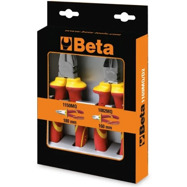 Beta 1169mq/d2 assortimento pinza e tronchese isolati 2 pz. 011690143 - dettaglio 2