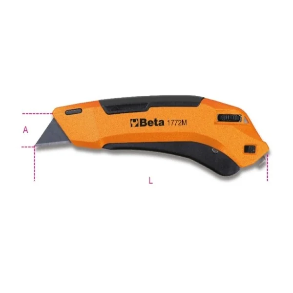 Beta 1772m cutter con lama retrattile di sicurezza 017720040 - dettaglio 4