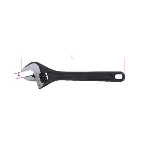 Beta 111en chiave a rullino fosfatata regolabile con scala graduata - dettaglio 2