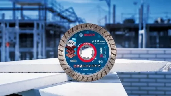 Bosch multimaterial x-lock turbo disco diamantato expert per smerigliatrice - dettaglio 5
