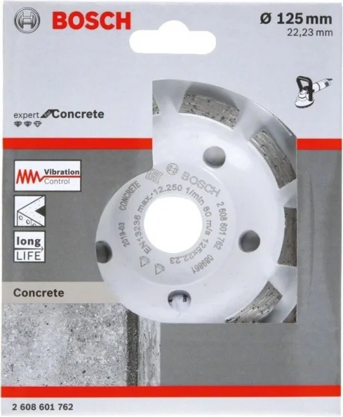 Bosch expert for concrete long life mola a tazza diamantata 125 mm - dettaglio 2