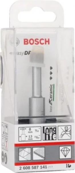 Bosch easy dry best for ceramic punta diamantata a secco - dettaglio 2