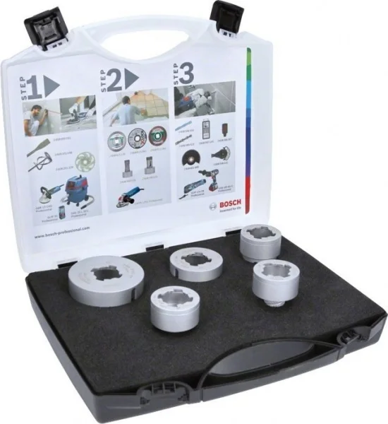 Bosch x-lock best for ceramic dry speed set frese diamantate a secco 5pz. - dettaglio 1