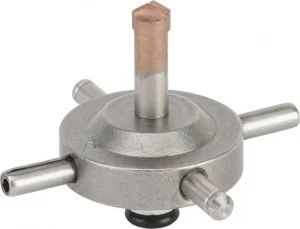 Bosch  punta di centraggio a croce per corone 1 1/4" unc a secco - dettaglio 1