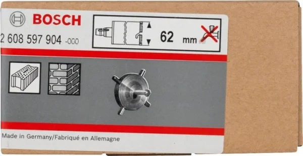 Bosch punta di centraggio a croce per corone 1 1/4" unc a secco - dettaglio 2