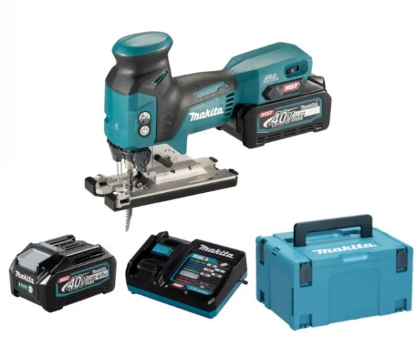 Makita JV001GM201 Seghetto alternativo Brushless 40 V con due batterie - JV001GM201