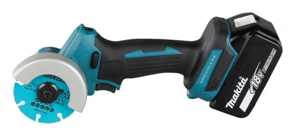 Makita dmc300rtj sega diamantata 76 mm brushless a batteria 18 v - dettaglio 2