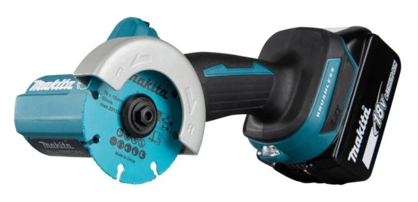 Makita dmc300rtj sega diamantata 76 mm brushless a batteria 18 v - dettaglio 5