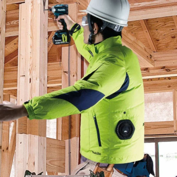 Makita dfj212a giacca ventilata 4 velocità 12 - 18 v senza batteria - dettaglio 4