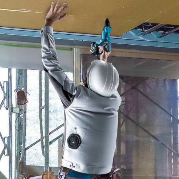Makita dfj213a giacca ventilata 4 velocità 12 - 18 v senza batteria - dettaglio 4