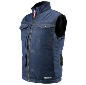 Makita dfv215a gilet in cotone ventilato 4 velocità 12 - 18 v senza batteria - dettaglio 1