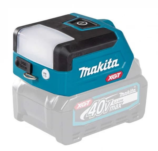Makita ML011G01 Torcia 40 V con adattatore USB senza batteria - ML011G01