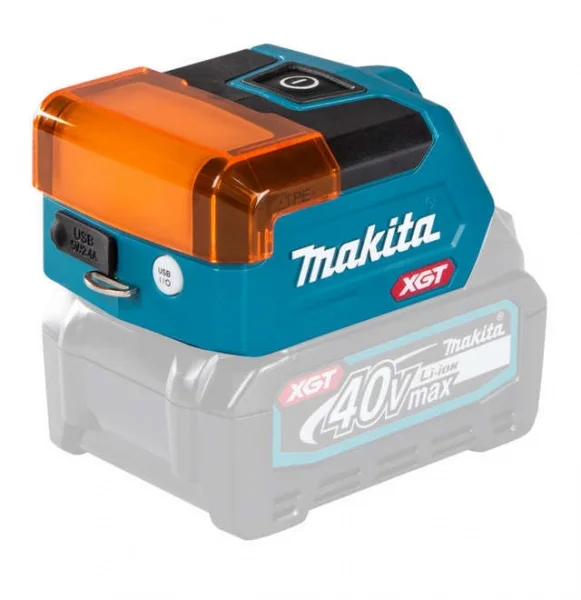 Makita ML011G01 Torcia 40 V con adattatore USB senza batteria - ML011G01