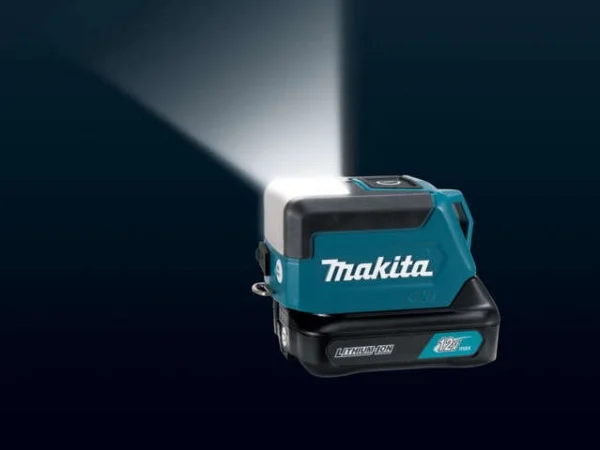 Makita ML107 Torcia 12 V con adattatore USB senza batteria - ML107