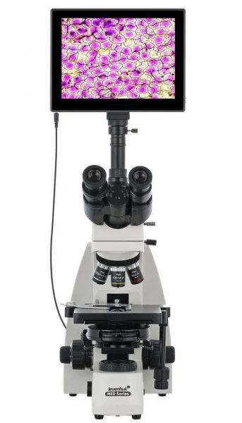 Levenhuk med d45t lcd microscopio trinoculare digitale professionale 74011 - dettaglio 3