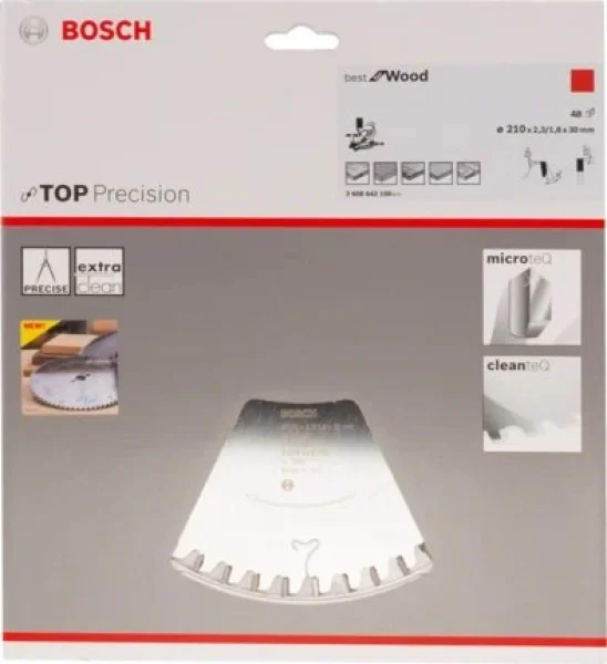 Bosch top precision best for wood lama per troncatrici 210x30 mm per legno 2608642100 - dettaglio 2