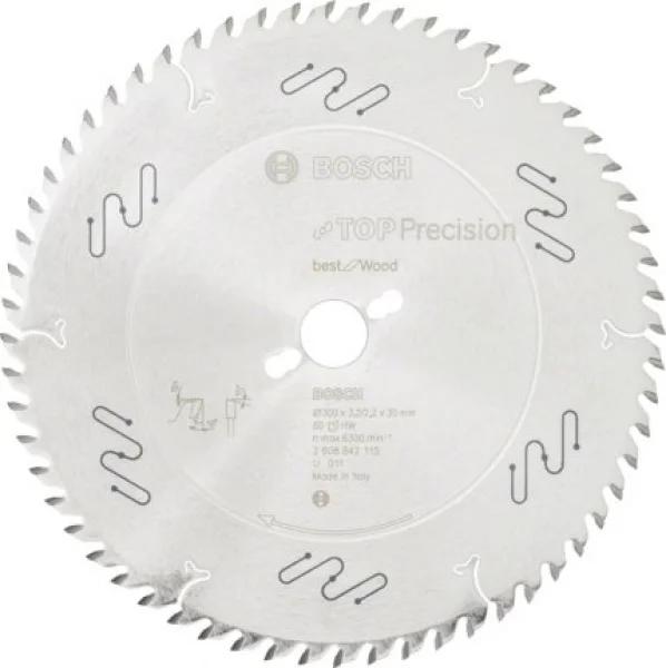 Bosch top precision best for wood lama per seghe da banco 300x30 mm per legno 2608642115 - dettaglio 1