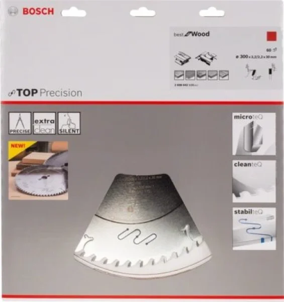 Bosch top precision best for wood lama per seghe da banco 300x30 mm per legno 2608642115 - dettaglio 2