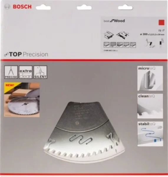 Bosch top precision best for wood lama per seghe da banco 300x30 mm per legno 2608642116 - dettaglio 2