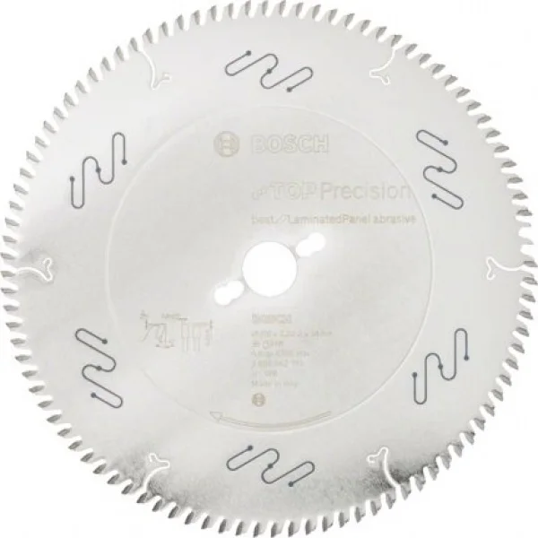 Bosch top precision best for laminated panel abrasive lama circolare 300x30 mm per laminati 2608642110 - dettaglio 1