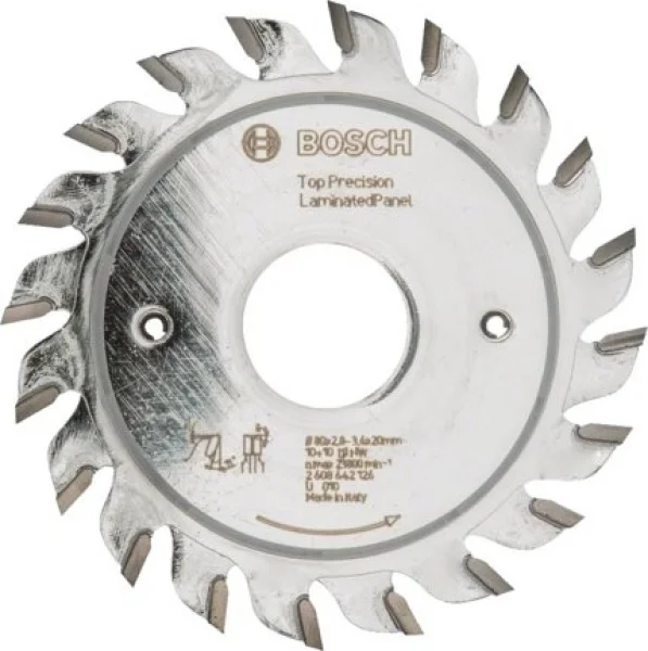 Bosch top precision best for laminated panel lama per squadratrice 80x20 mm per laminati 2608642126 - dettaglio 1
