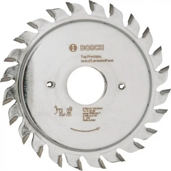 Bosch top precision best for laminated panel lama per squadratrice 100x22 mm per laminati 2608642128 - dettaglio 1