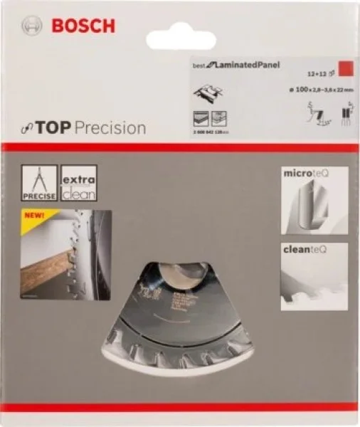 Bosch top precision best for laminated panel lama per squadratrice 100x22 mm per laminati 2608642128 - dettaglio 2