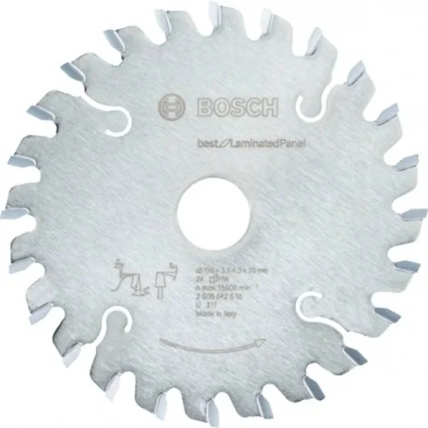 Bosch best for laminated panel lama incisore conica 120x20 mm per laminati 2608642610 - dettaglio 1