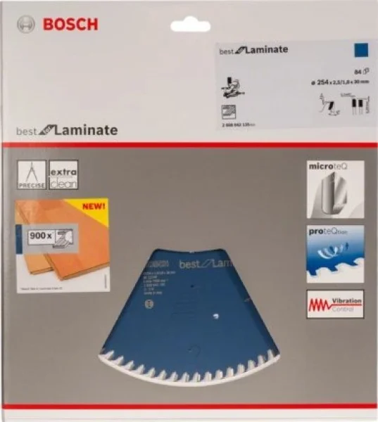 Bosch best for laminate lama per troncatrici 254x30 mm per laminati 2608642135 - dettaglio 2