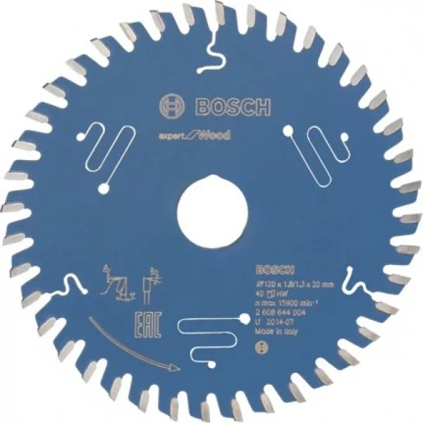 Bosch expert for wood lama per seghe circolari 120x20 mm per legno 2608644004 - dettaglio 1